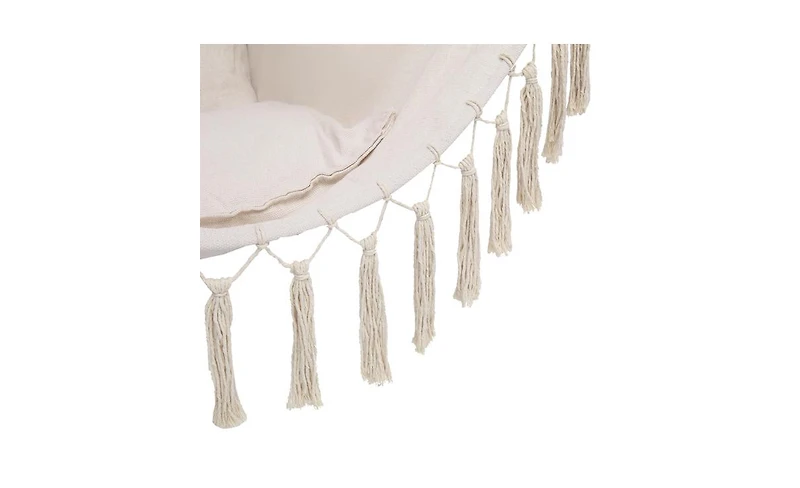 Stylish Pillow Tassel Hanging Chair for Cozy Spaces