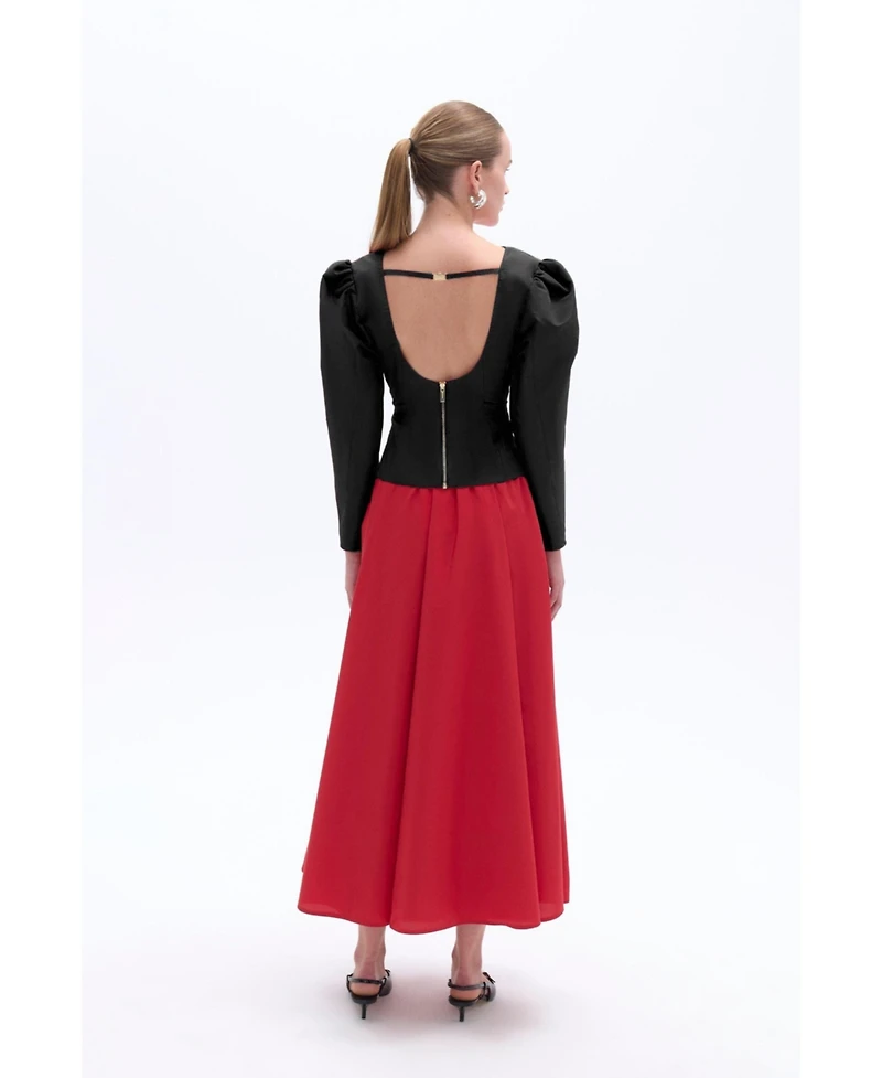 Nocturne Women's Boat Neck Blouse