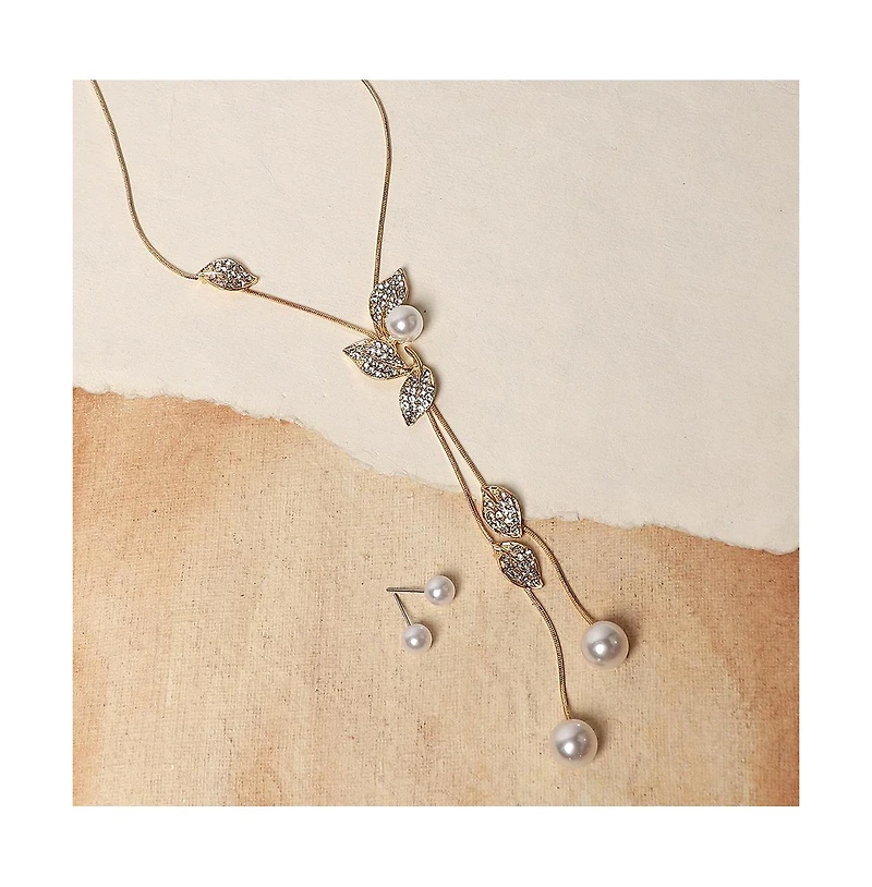 Leaf Drop Negligee Necklace