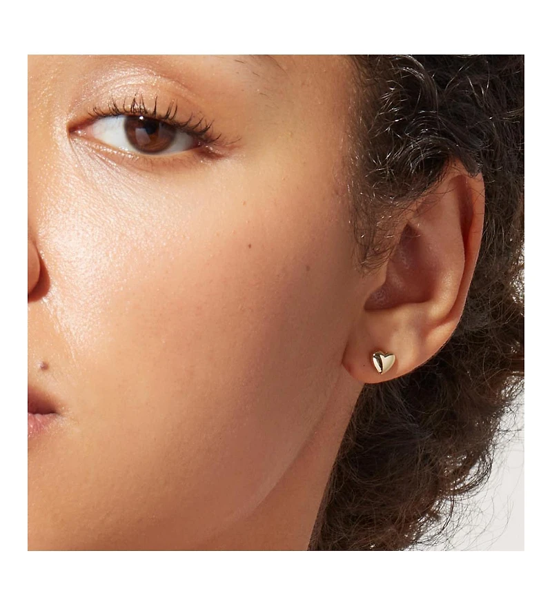 Ana Luisa Heart Earrings - Lev Studs