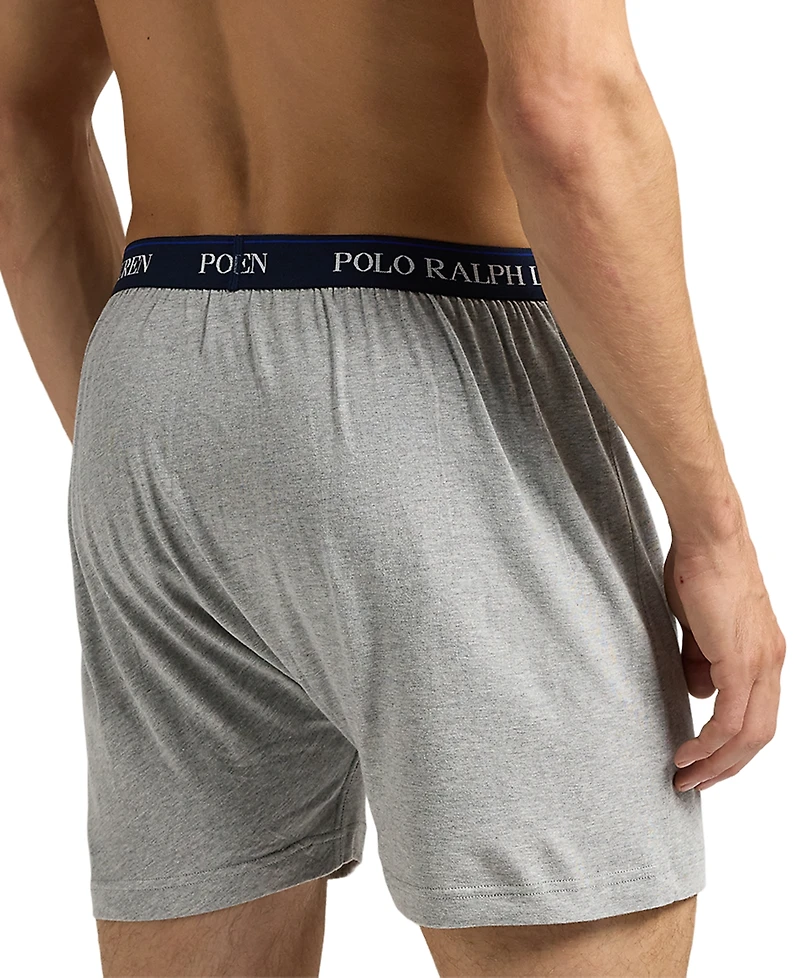 Polo Ralph Lauren Men's 3-Pk. Cotton Classic Knit Boxers