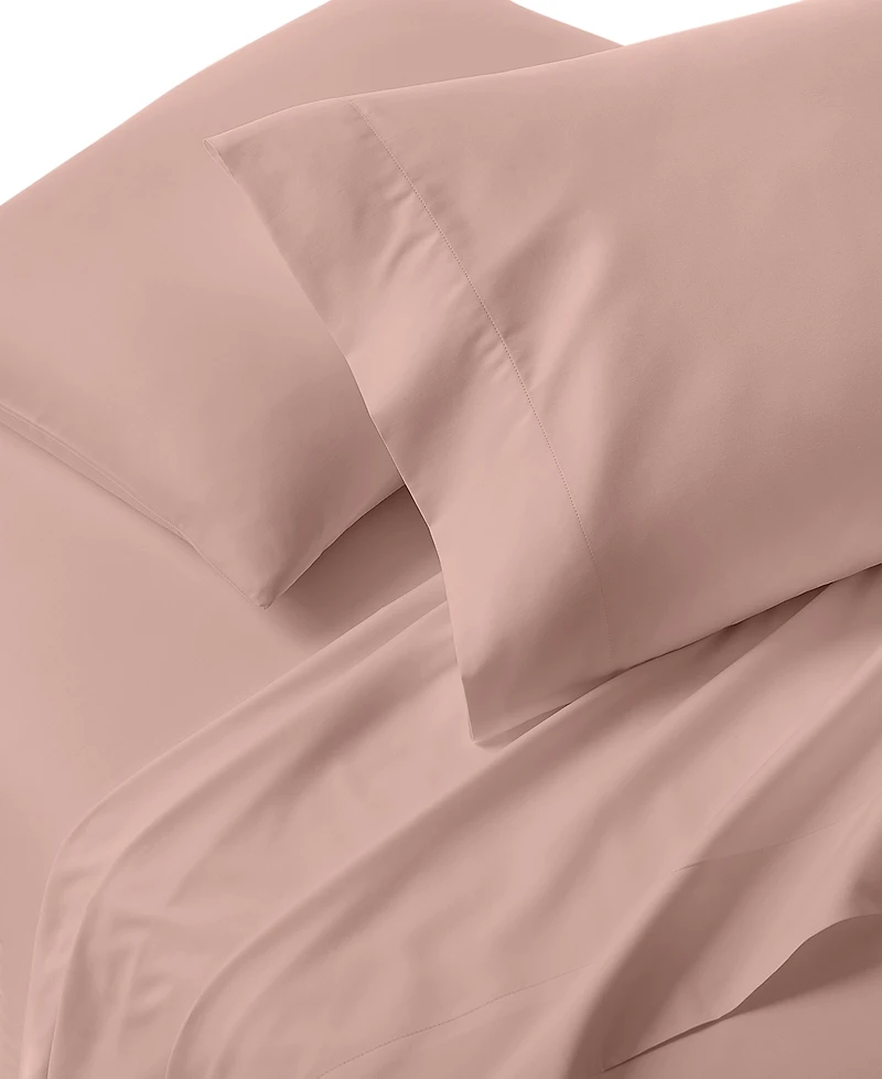 Last Act! Oake 300-Thread Count Cotton 4-Pc. Sheet Set, Queen, Exclusively at Macy's