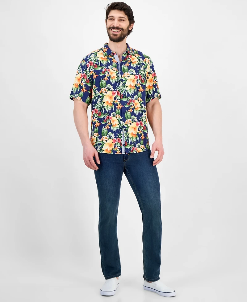 Tommy Bahama Men's Veracruz Cay Procida Paradise Short Sleeve Shirt