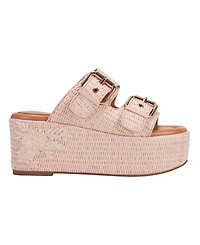 Marc Fisher Ltd Women's Poppy High Platform Wedge Sandals