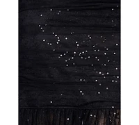 Betsy & Adam Women's Sequined Lace Corset Gown