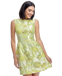 Dress the Population Women's Jackie Jacquard Mini