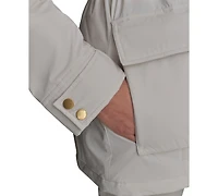 Donna Karan New York Women's Stand-Collar Cinched-Waist Coat