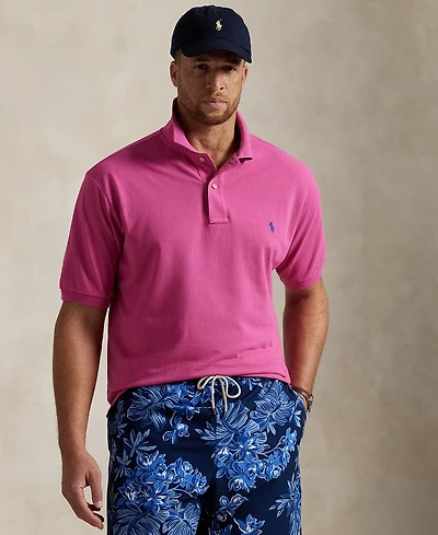 Polo Ralph Lauren Men's Big & Tall Iconic Mesh Shirt