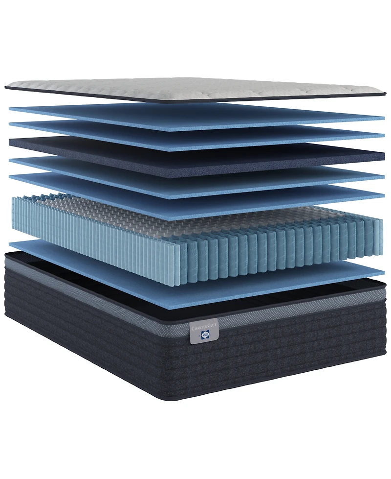 Charter Club by Sealy 14.5" Mystic Bay Medium Euro Top Mattress