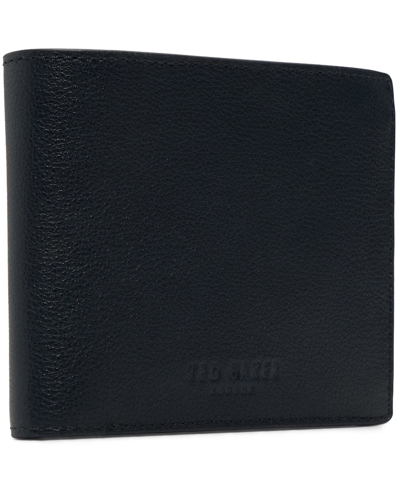 Ted Baker Pebble Navy Leather Wallet