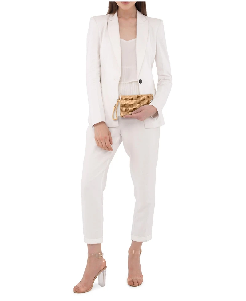 The Sak Vita Straw Zipper Wallet