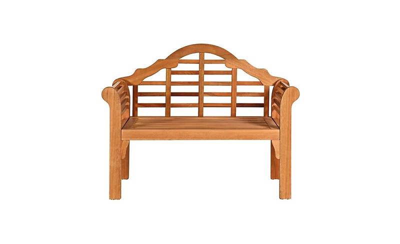 Foldable Wooden Garden Bench for Patio and Outdoor Furniture