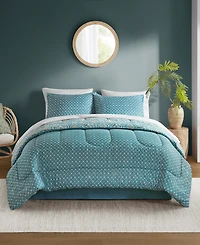 Addison Park Matteo Reversible Printed 8-Pc. Comforter Sets, Exclusively at Macy's