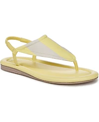 Franco Sarto Women's Jocelyn Open Toe Thong Slingback Sandals