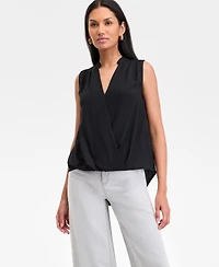 I.n.c. International Concepts Women's V-Neck Sleeveless Top, Exclusively at Macy's