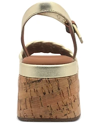 Gentle Souls Women's Dorris Wedge Sandals