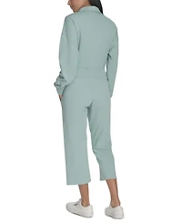 Calvin Klein Women's Cropped Drawstring-Waist Pants