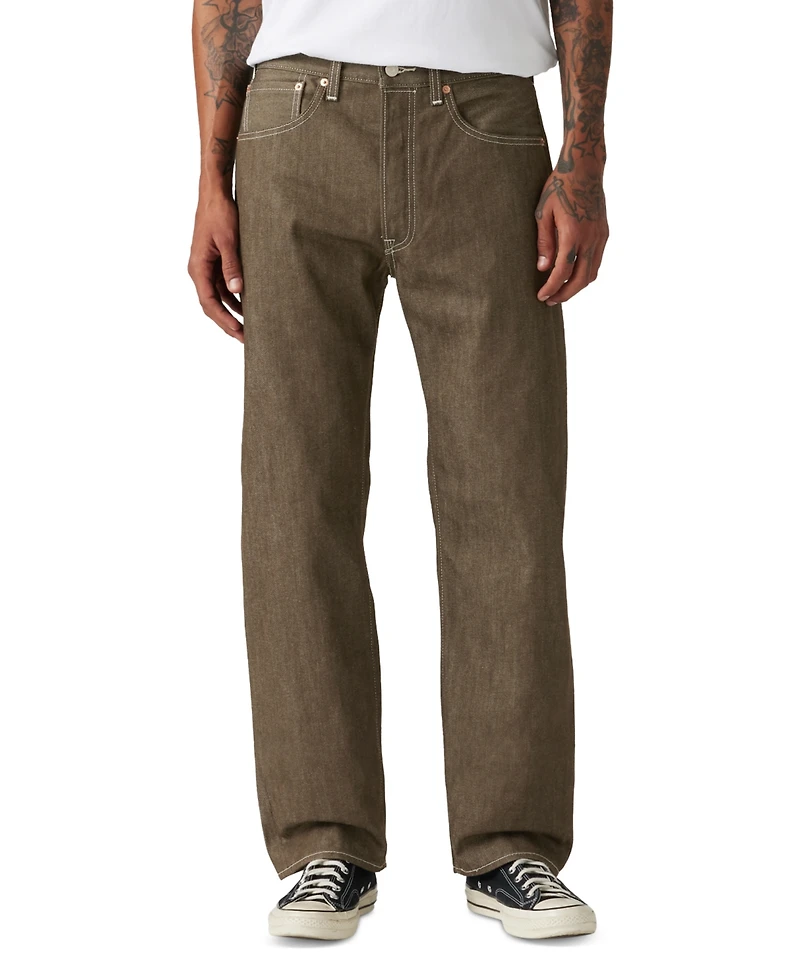 Levi's Men's 501 Original Shrink-to-Fit Non-Stretch Jeans
