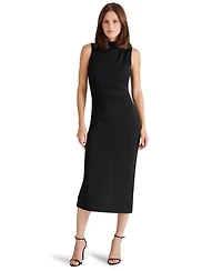 Steve Madden Women's Mo Mock Neck Midi Dress
