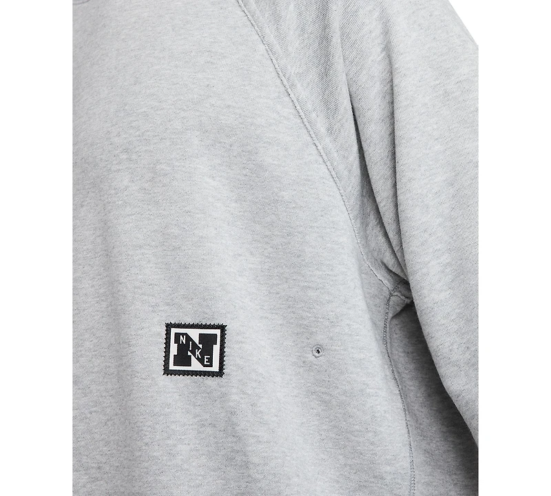 Nike Heritage Men's Dri-fit Fleece Long Sleeve Crewneck Fitness Sweatshirt