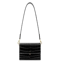Jw Pei Handbags Mini Flap Croc Crossbody Bag