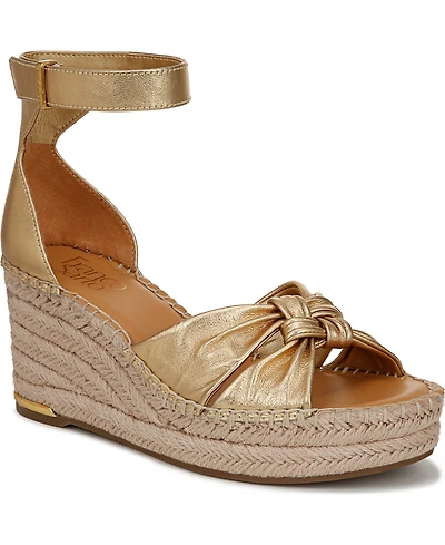 Franco Sarto Women's Clementine Open Toe Espadrille Wedge Sandals
