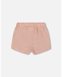 Deux par Big Girls Crinkle Short Light Old Pink