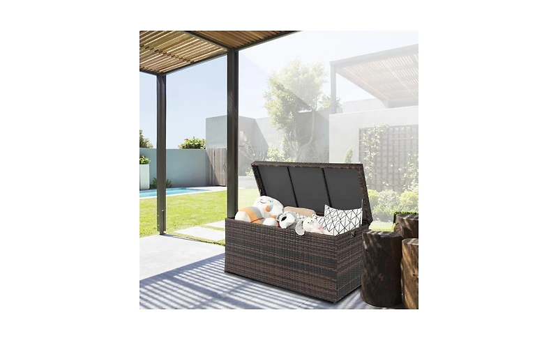 Simple And Practical Outdoor Deck Box Storage Box Gradient