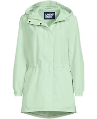 Lands' End Women's Plus Squall Packable Waterproof Raincoat