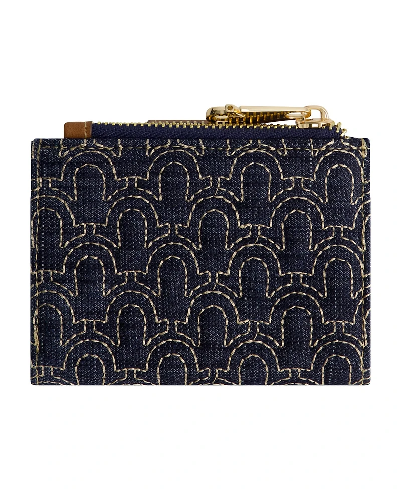 True Religion Horseshoe Quilted Small Wallet