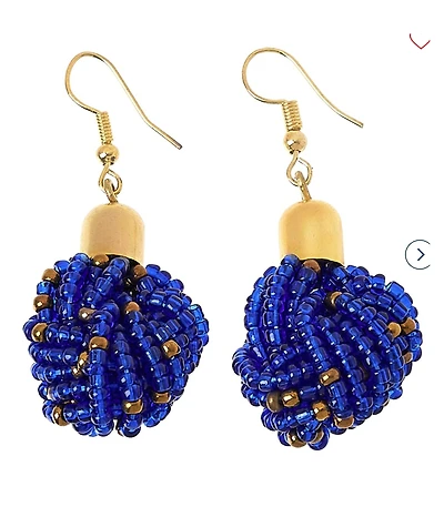 Kendi Amani Bush Berry Earrings