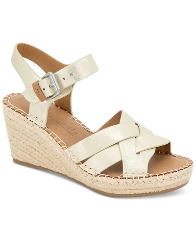 Gentle Souls Women's Caspain Wedge Sandals