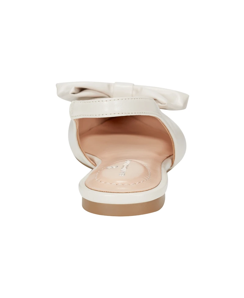 Bandolino Women's Simona Bow Slingback Flats