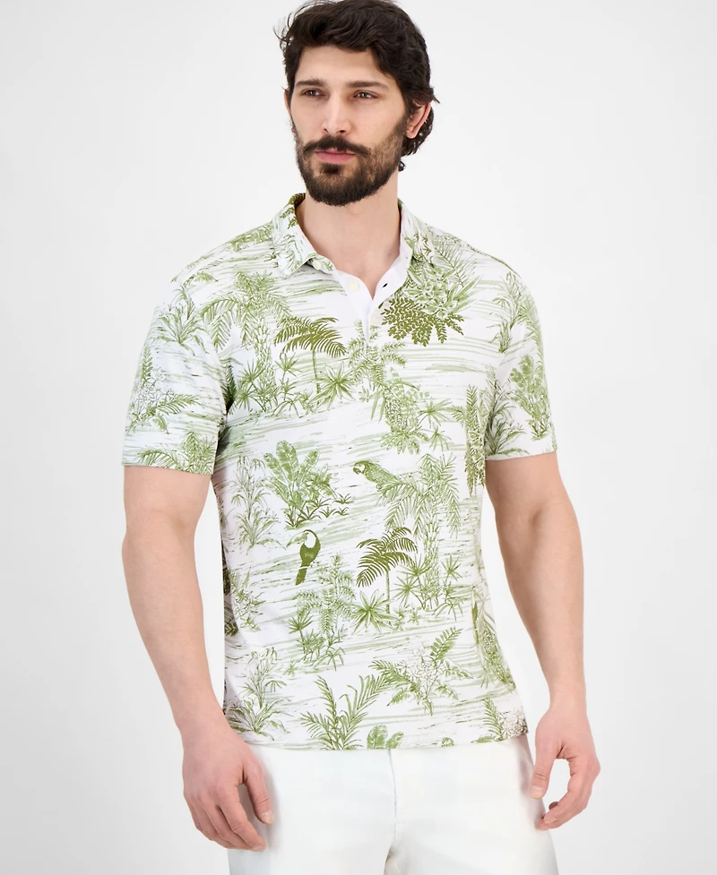 Tommy Bahama Men's Bird Sanctuary Classic-Fit Printed Polo Shirt