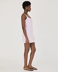 French Connection Women's Whisper Bow-Trim Strappy Mini Dress