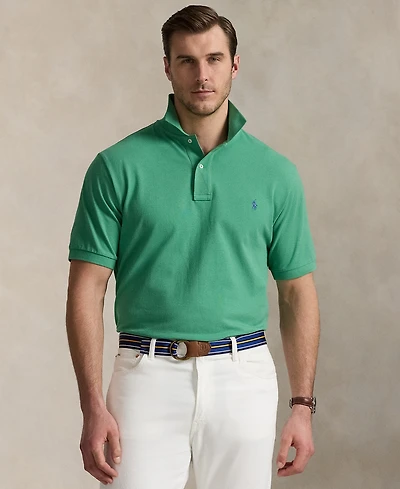 Polo Ralph Lauren Men's Big & Tall Iconic Mesh Polo Shirt