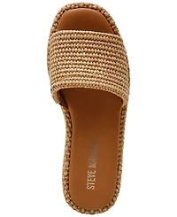Steve Madden Women's Boardwalk Espadrille Slide Sandals