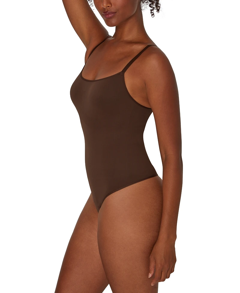 Maidenform Women's Everyday Seamless Shapewear Thong Bodysuit DMS830