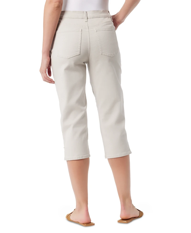 Gloria Vanderbilt Women's Amanda Capri Slit Jeans