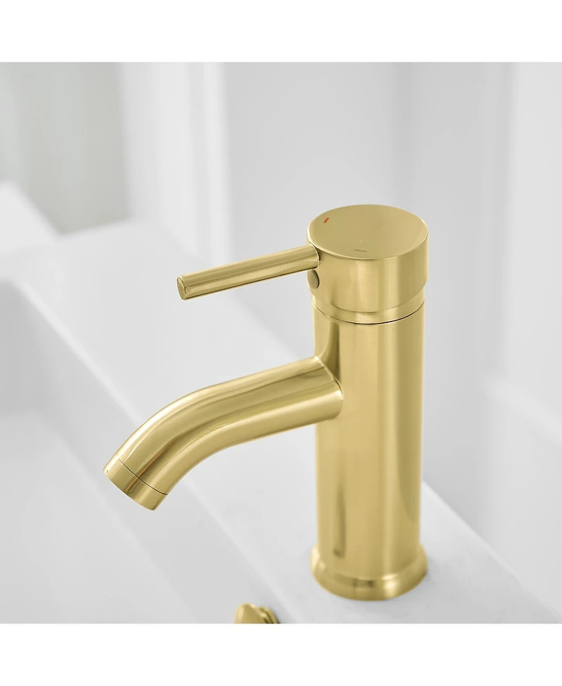 Single Hole Single-Handle Bathroom Faucet