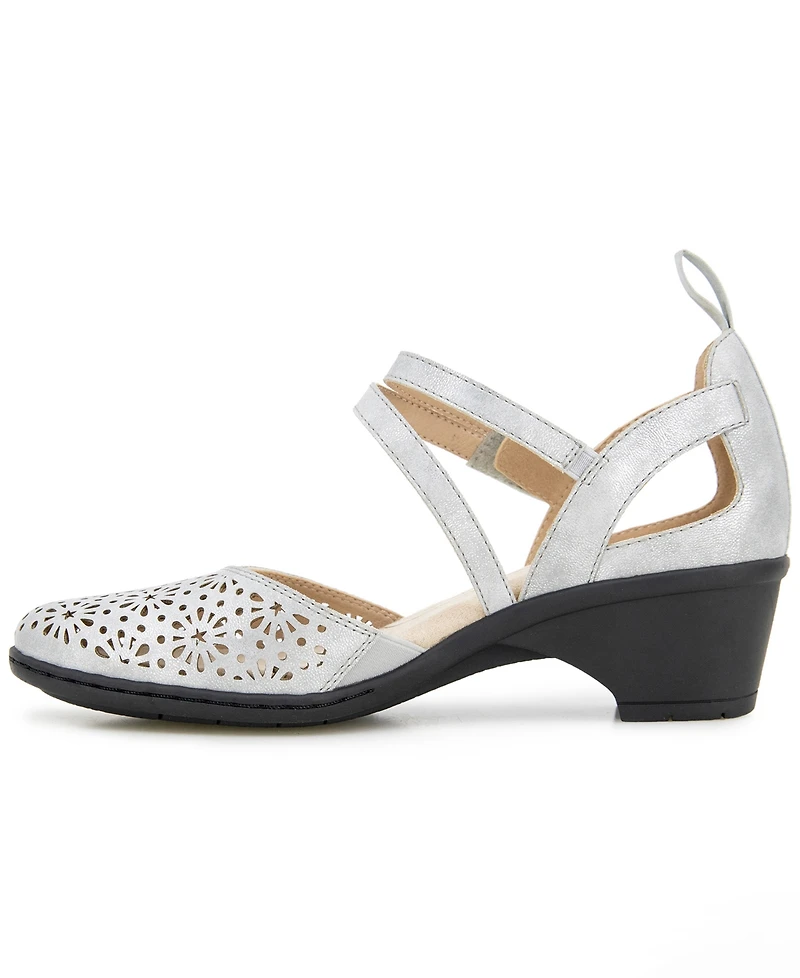 Jbu Women's Bethany Mary Jane Heel Shoe