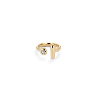UNOde50 White Open Topaz Ring
