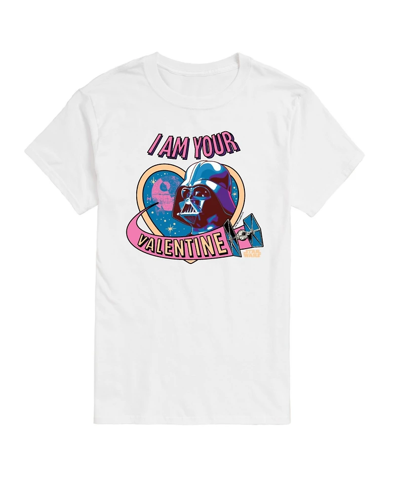Airwaves Men's Star Wars I Am Your Valentine Short Sleeve T-Shirt