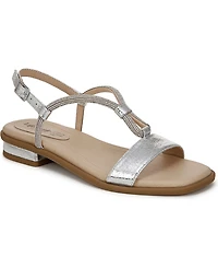 LifeStride Women's Radiant Square Open Toe Slingback Dress Sandals
