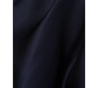 Adrianna Papell Women's Embellished-Neck Sleeveless Gown