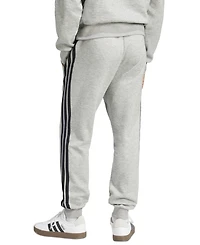 adidas Men's Essentials Regular-Fit 3-Stripes Fleece Joggers