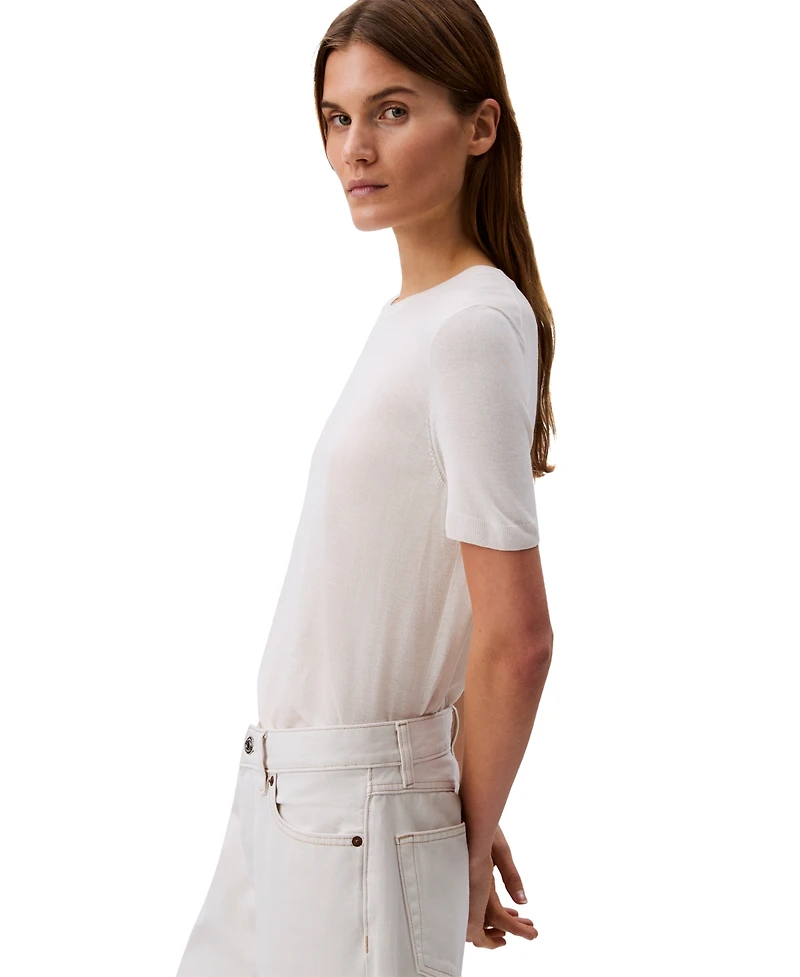 Calvin Klein Jeans Women's 90s Straight-Leg Rigid Jeans