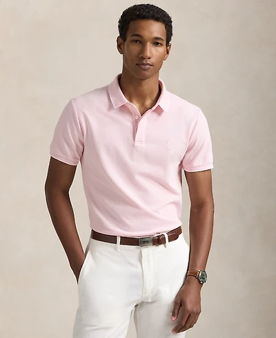 Polo Ralph Lauren Men's Classic-Fit Stretch Oxford Mesh Polo