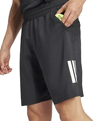 adidas Men's Club Tennis Climacool Three-Stripes 7" Shorts