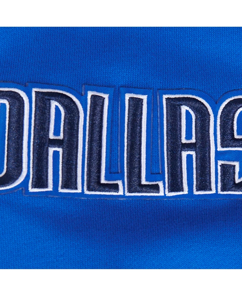 Pro Standard Men's Blue Dallas Mavericks Area Code Pullover Hoodie